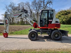 2015 Takeuchi TB295W Wheel Excavator