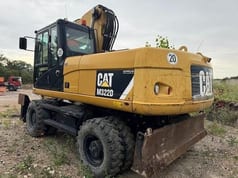2012 Caterpillar M322D Колісний екскаватор
