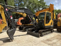 2023 Volvo EC55B Mini Excavator