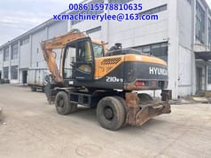 2022 Hyundai R210W-9 Wiellader Graafmachine