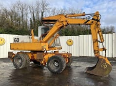 1982 Poclain P60 Wheel Excavator