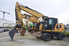 2018 Caterpillar M316F Excavadora de Ruedas