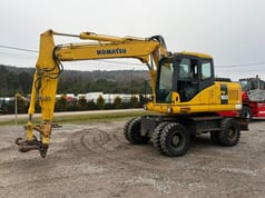 2007 Komatsu PW160-7H Wheel Excavator