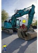 Excavator pe șenile Kobelco SK140SRLC-5, 2016