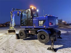 2014 Caterpillar M313D Wheel Excavator