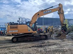 2017 CASE CX300D Raupenbagger