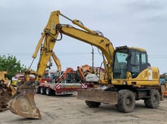 2007 Komatsu PW140-7 Wheel Excavator