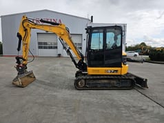 2017 JCB 57C-1 Мини-экскаватор