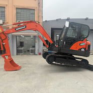 Escavadora de Lagartas Doosan DX60, 2018