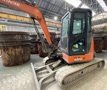2021 Hitachi ZX55 Міні-екскаватор