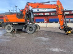 2016 Doosan DX140W-5 Tekerlekli Ekskavatör