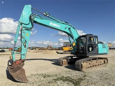 Гусеничный экскаватор Kobelco SK210LC-10, 2015 г.