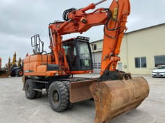 2016 Doosan DX160 Wheel Excavator