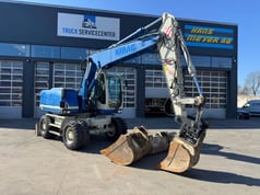 2015 Caterpillar M313D Wheel Excavator