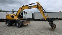 2013 JCB JS145W Wheel Excavator