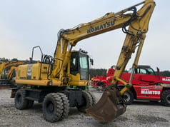 2009 Komatsu PW160-7E0 Wheel Excavator
