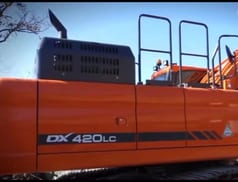 2020 Doosan DX420LC Crawler Excavator