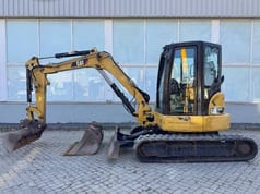 Mini-pelle Caterpillar 305E de 2016