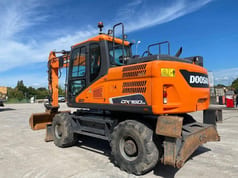 2021 Doosan DX160W Wheel Excavator