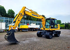 2016 Komatsu PW160-8 Wheel Excavator