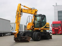 2015 JCB JS145W Wheel Excavator