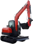 Mini Excavator 6T 6000KG Crawler Excavator With Yanmar Engine 37.4KW (2025)