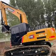Pelle sur chenilles d'occasion Sany 215C SY135C 20 21 22 Tonnes (2020)