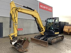 2017 Yanmar VIO80-1A Mini Excavator