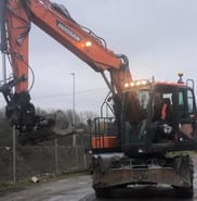 2019 Doosan DX140W-5 Tekerlekli Ekskavatör
