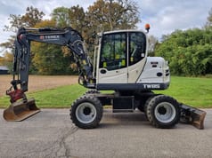2013 Terex TW85 Excavator pe roți