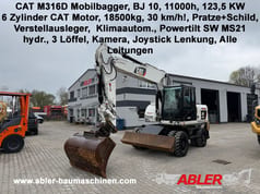2010 Caterpillar M316D Wheel Excavator