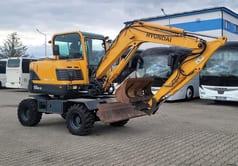 2014 Hyundai R55W-9 Wheel Excavator
