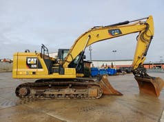 Caterpillar 320 rupsgraafmachine uit 2019