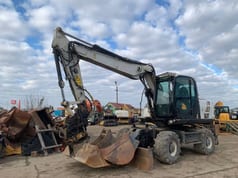 2018 JCB JS145W Wheel Excavator