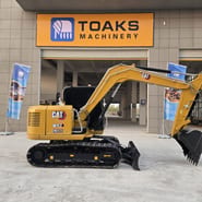 Mini-pelle Caterpillar 307E2 de 2024