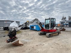 Excavadora sobre orugas Takeuchi TB257FR de 2023