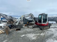 2017 Takeuchi TB153FR Mini Excavator
