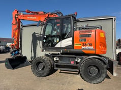 2017 Hitachi ZX145W-6 Wheel Excavator