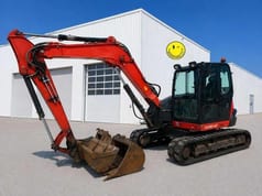 2018 Kubota KX080-4A Crawler Excavator