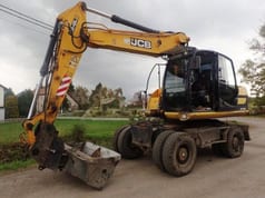 Pelle sur roues JCB JS160W de 2011
