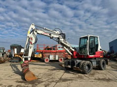 2018 Takeuchi TB295W Wheel Excavator