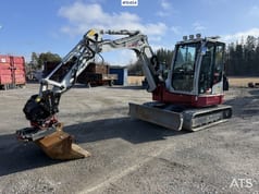 2022 Takeuchi TB257FR Excavadora de Cadenas