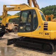 Escavatore cingolato Komatsu PC60-7 del 2012