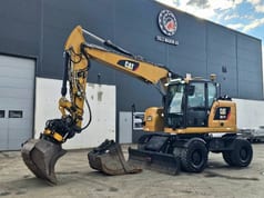 2017 Caterpillar M317F Wheel Excavator
