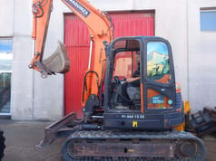 2016 Doosan DX85R-3 Mini Escavadora