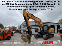 2017 Hyundai HX330 NL Crawler Excavator