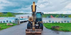 2020 Yanmar B95W Wheel Excavator