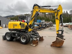 2022 Wacker Neuson EW100 Wheel Excavator
