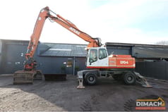 Atlas 1704 Atlas 1704 Transfer Crane 4X4 Triple Boom + Grab NL DM1161 (1997)