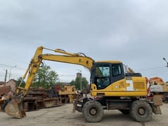 2007 Komatsu PW140-7 Wheel Excavator